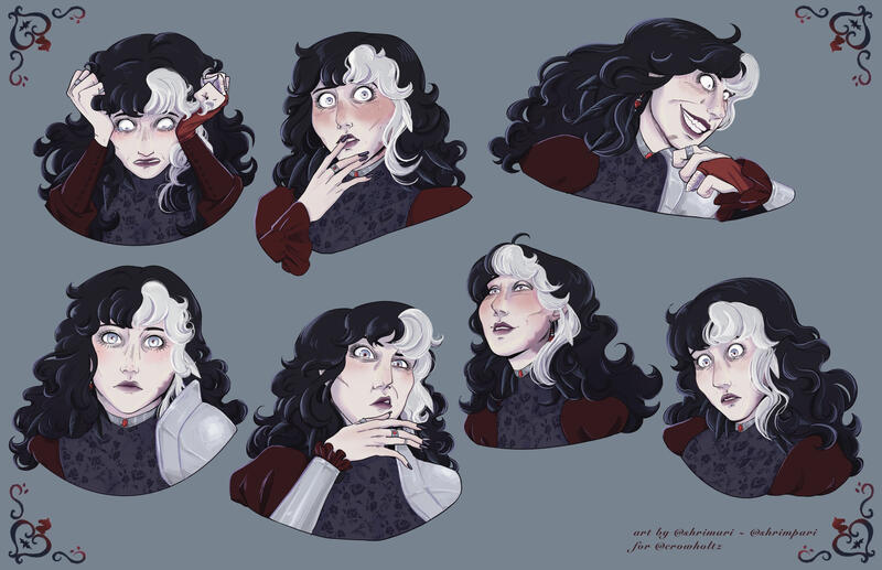 Colored expression sheet
